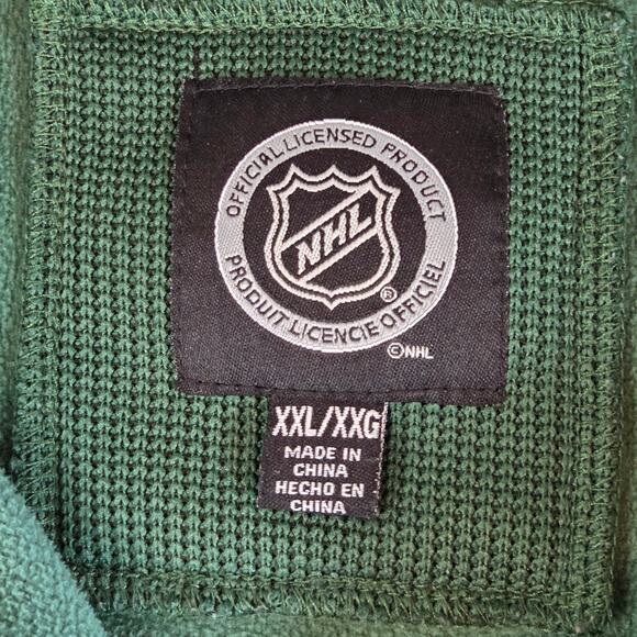 NHL Minnesota Wild XXL Full Zip Green Performance Fleece Jacket - Picture 4 of 15